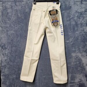 Wrangler Cowboy Cut Slim Fit White Jeans 14MWZWI Girl's Size‎ 1 x 30 NWT USA